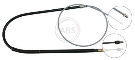 Трос ручного гальма E90/E91/E92/E93 (04-21) A.B.S. K19936