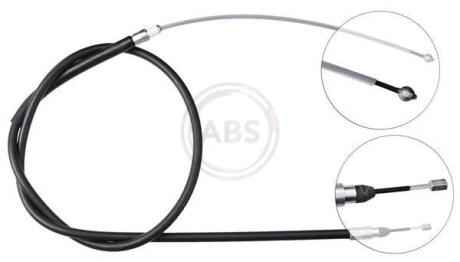 Фото трос ручного тормоза зад. X3(E83) 04-12 Л. (1613/1228) A.B.S. K19937 Трос ручного тормоза зад. X3(E83) 04-12 Л. (1613/1228) A.B.S. K19937