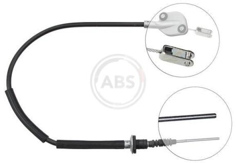 Трос зчеплення Chevrolet Aveo 04-08 (888/595) A.B.S. K27710