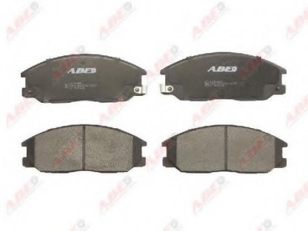Колодки тормозные дисковые передние, комплект ABE C10509ABE (фото 1)