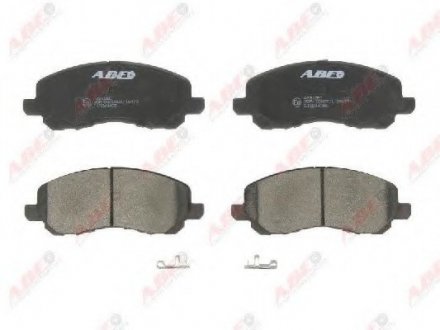 Колодки тормозные дисковые передние, комплект ABE C15044ABE (фото 1)