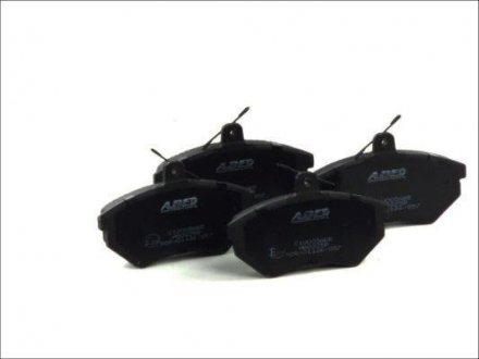 Колодки тормозные дисковые передние, комплект ABE C1W005ABE (фото 1)
