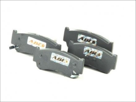 Колодки тормозные дисковые задние, Hyundai H-1, Santa Fe 01-12 ABE C20513ABE (фото 1)