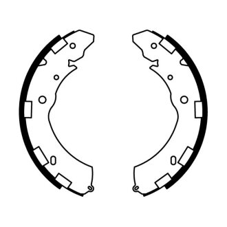 Колодки барабанные L200 ABE C05060ABE