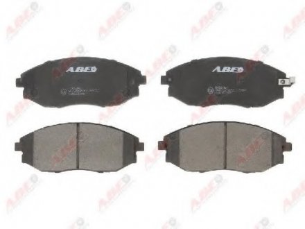 Тормозные колодки, дискові ABE C10021ABE (фото 1)