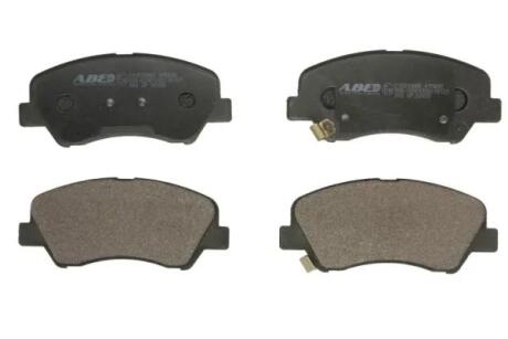 Колодки тормозные дисковые передние, Hyundai Accent, i20; Kia Rio 11- ABE C10529ABE