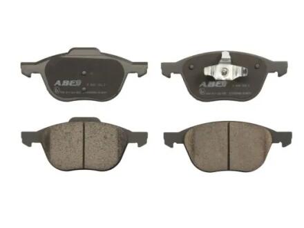 Тормозные колодки дисковые перед. Ford Focus II 04-/ Mazda Premacy 2.0 05- ABE C13055ABE