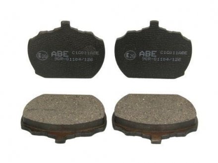 Тормозные колодки, дискові ABE C1G011ABE