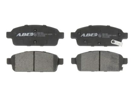 Колодки тормозные дисковые задние, комплект ABE C2X014ABE