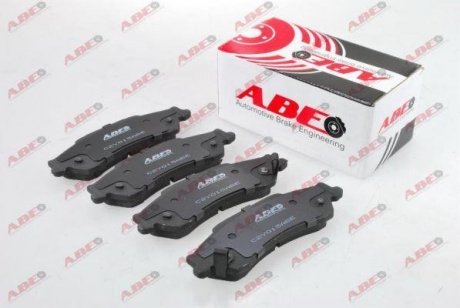 Тормозные колодки, дискові ABE C2Y015ABE