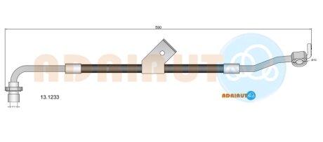 Тормозной шланг ADRIAUTO 13.1233