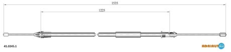 Трос стояночного тормоза ADRIAUTO 41.0245.1