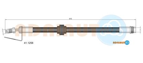 Гальмівний шланг ADRIAUTO 41.1258