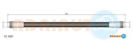 Тормозной шланг ADRIAUTO 41.1291