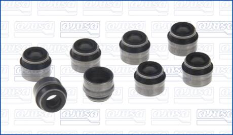 FIAT К-т сальників клапанів (8шт.) ALBEA 1.3 01-12, PANDA (141) 900 92-96, SEAT, LANCIA AJUSA 57000800