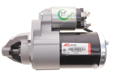 Стартер Mitsubishi Lancer 07-/Outlander 06- 1.8-2.4 (12V/1.4kw) (z=8) As-pl S5188