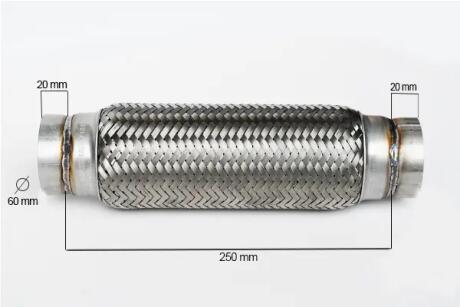 Гофра – диаметр 60, длина 250 ASAM 33755