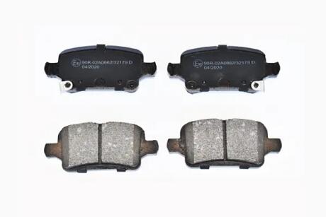 OPEL Тормозн.колодки задн.Astra K 15- ASAM 79615