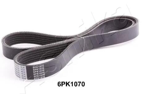 Ремень поликлиновый 6PK1070 ASHIKA 1126PK1070