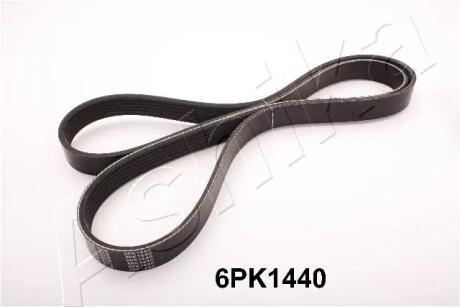 Ремень поликлиновый 6PK1440 ASHIKA 1126PK1440