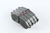 Колодки тормозные дисковые передние MAZDA 323 ASHIKA 5003311 (фото 3)