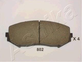 Колодки гальмівні передні дискові SUZUKI GRAND VITARA (вир-во) ASHIKA 50-08-802