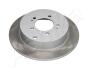 Диск тормозной задний. Citroen C-Crosser, Mitsubishi Lancer. Outlander Peugeot 4007, 4008 1.6-3.0 11.06- ASHIKA 6105501C (фото 1)
