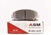 Колодки тормозные передние ASM FR257102 (фото 1)