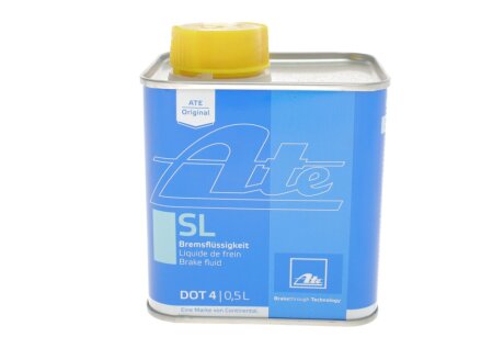 Рідина гальмівна SL DOT 4, 0,5л. ATE 03.99015831.2
