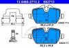 Комплект тормозных колодок, дисковый тормоз ATE 13046027132 (фото 1)