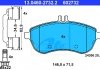 Комплект тормозных колодок, дисковый тормоз ATE 13.0460-2732.2 (фото 2)