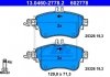 Комплект тормозных колодок, дисковый тормоз ATE 13.0460-2778.2 (фото 1)