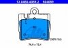 Комплект тормозных колодок, дисковый тормоз ATE 13.0460-4069.2 (фото 1)