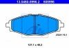 Колодки гальмівні дискові, к-кт ATE 13.0460-5996.2 (фото 1)