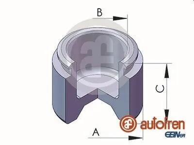 Поршенек суппорта перд Lexus LX/Cruiser 100 98-08 45*31 AUTOFREN D025345