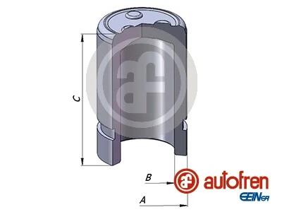Елементи гальмівного супорта AUTOFREN D0 25384