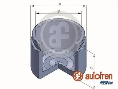 Поршенек суппорта Mazda 6 02-07 1.8 57*45,55mm AUTOFREN D025421