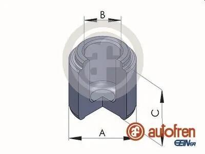 Поршенек суппорта Colt/Lancer/323/MX-5/Corolla/Rav4 85-14 54*49,5mm AUTOFREN D0 2552