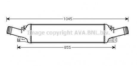 Інтеркулер AUDI AVA COOLING AI4294 (фото 1)