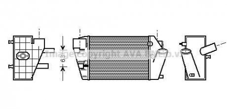 Интеркулер AVA COOLING AIA 4187