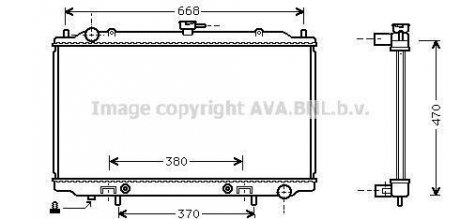 Радіатор AVA COOLING DN 2189