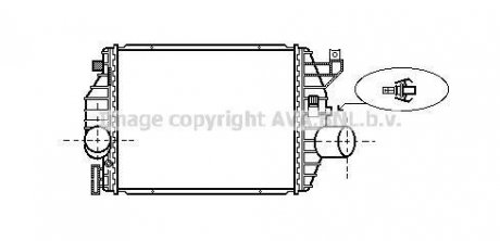 Интеркулер AVA COOLING MS 4357