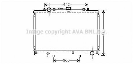 Радиатор AVA COOLING MT2188
