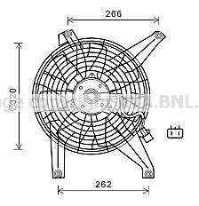 Вентилятор (комплект) AVA COOLING MT 7528 (фото 1)