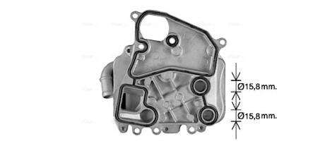 Охолоджувач оливи AVA COOLING AI3405H