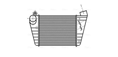Охолоджувач наддувального повітря AVA COOLING AI4172