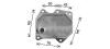 Охолоджувач оливи AVA COOLING FD3669 (фото 3)