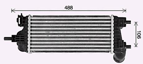 Інтеркулер AVA COOLING FD4662