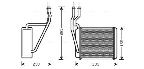 Радіатор опалення AVA COOLING FD 6329
