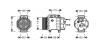 AVA FORD Компресор кондиц. C-MAX 2.0 TDCi 07-, FOCUS II 2.0 05-, KUGA I 2.0 TDCi 08-, VOLVO AVA COOLING FDAK378 (фото 1)